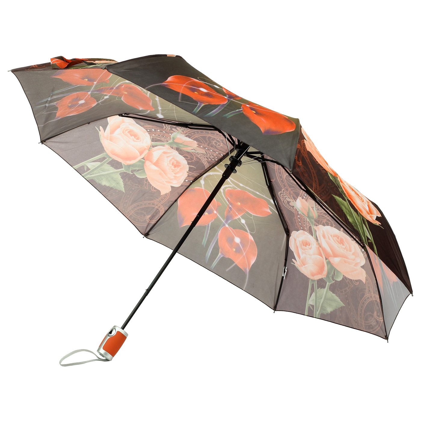 Зонт-полуавтомат в чехле Raindrops 