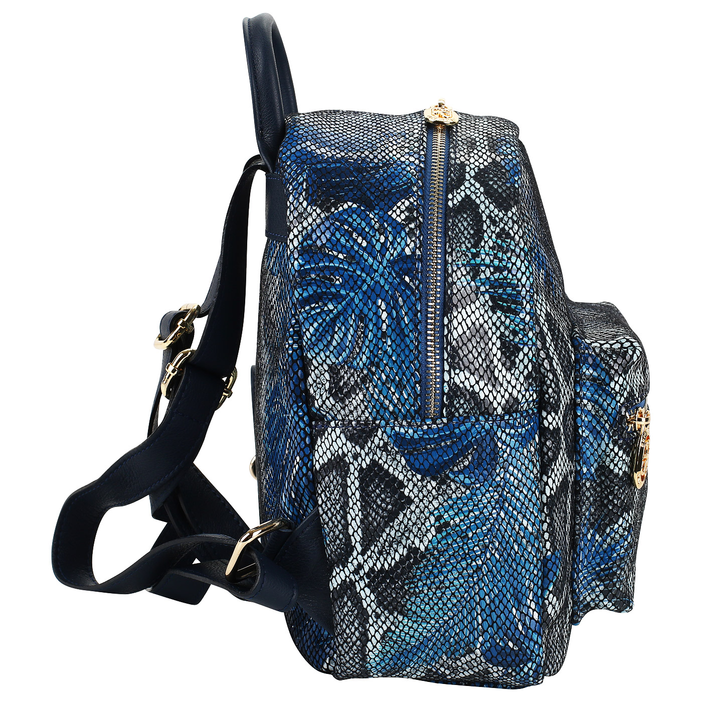 Аккуратный женский рюкзак из натуральной кожи Sara Burglar Ariel tropic