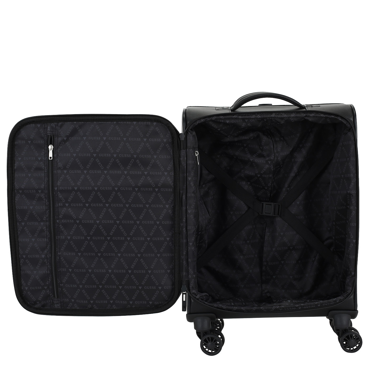 Чемодан сафьяновый Guess Napoli