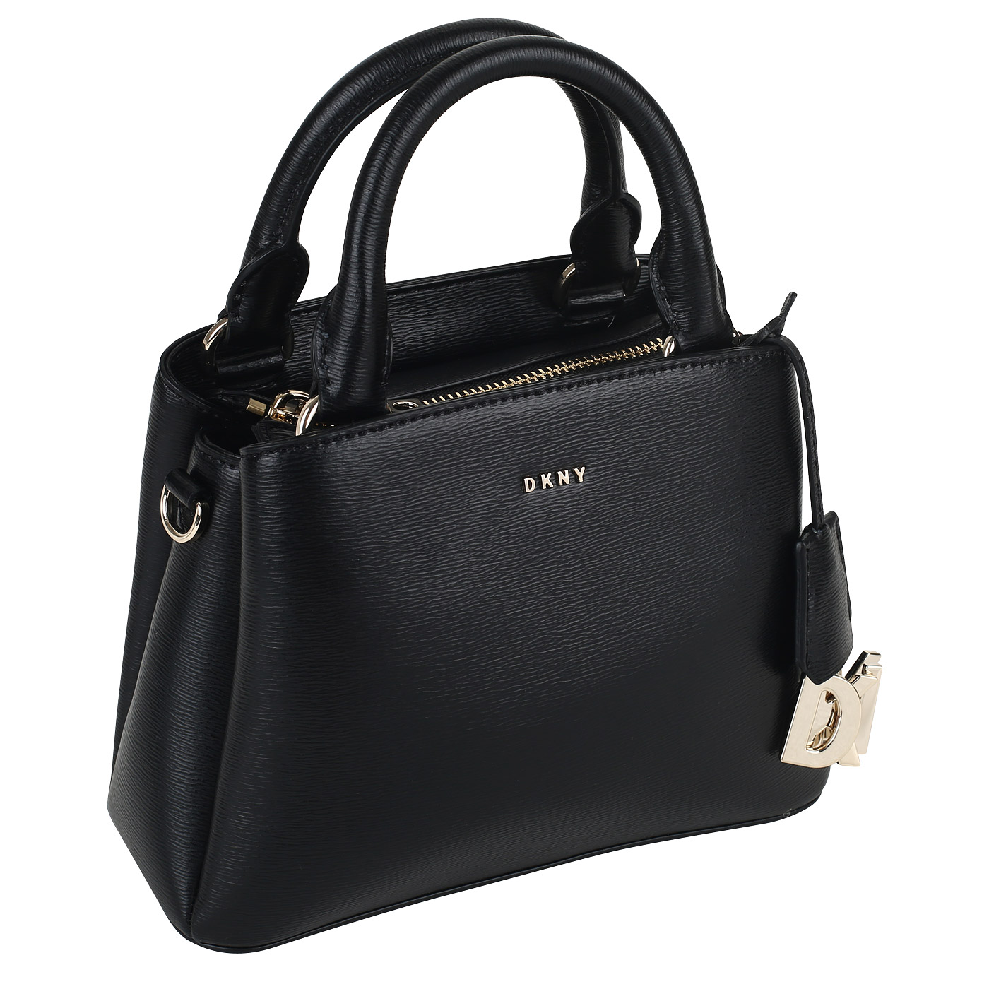 Сумка с фирменным брелком DKNY Paige