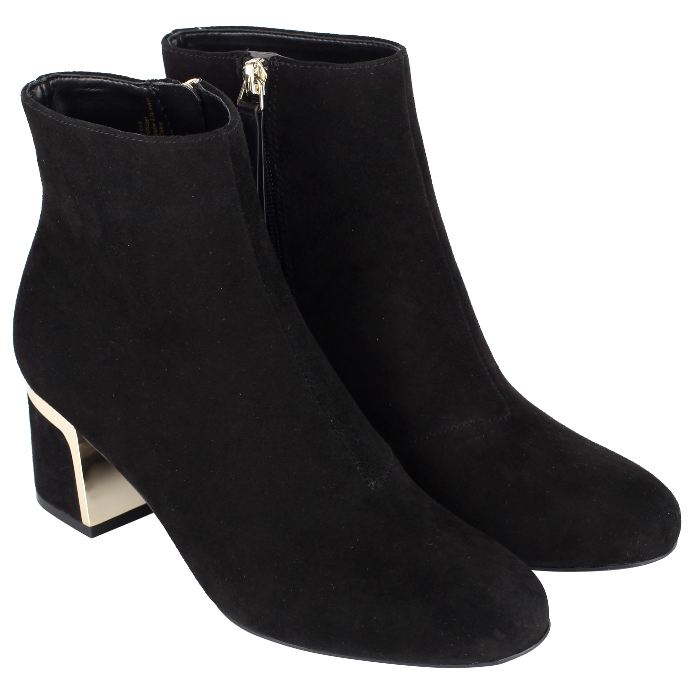 Замшевые ботильоны DKNY 