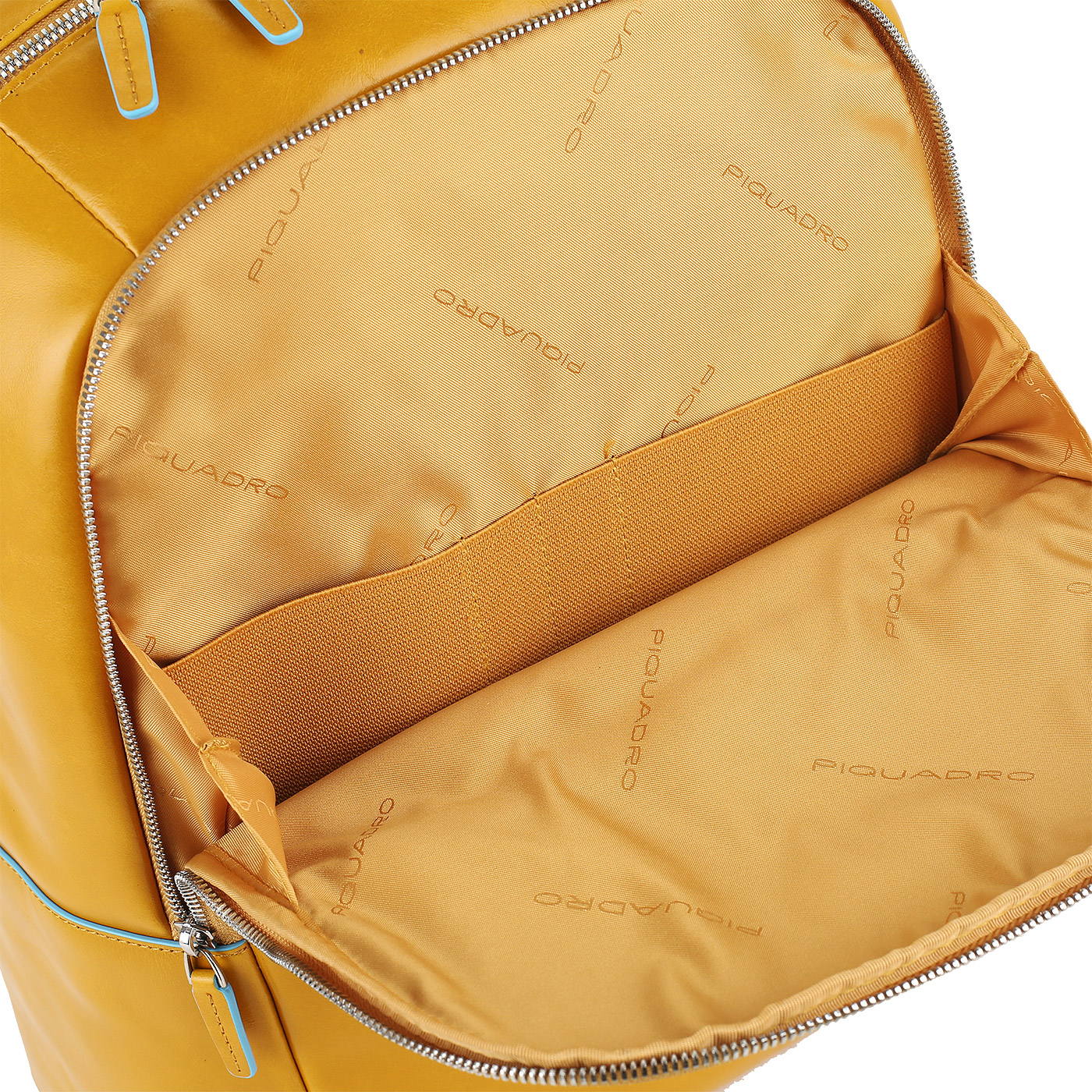 Кожаный рюкзак Piquadro Blue square