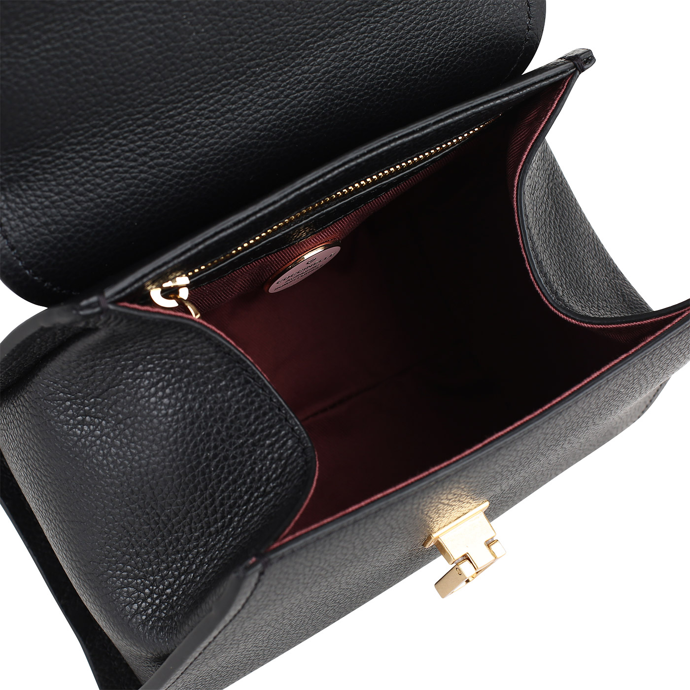 Сумка из натуральной зернистой кожи Coccinelle Marvin