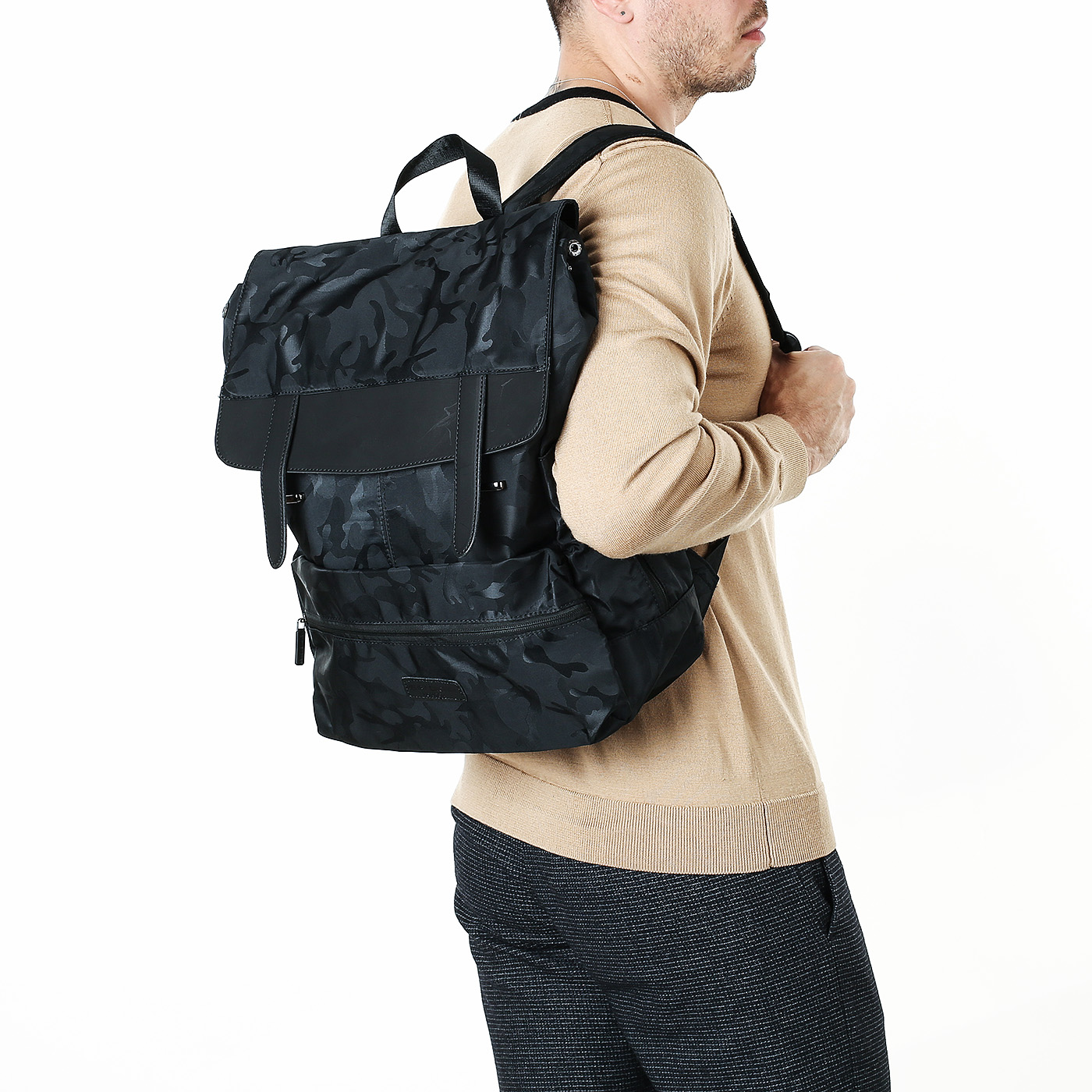 Рюкзак с откидным клапаном Henry Backer 