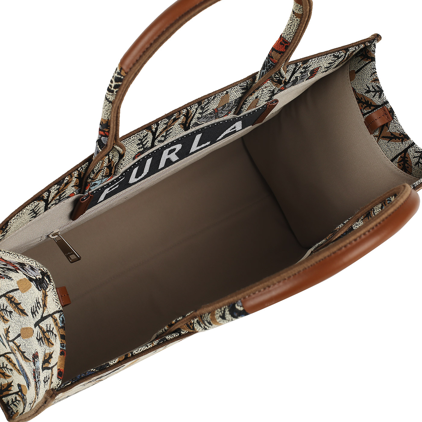 Текстильная сумка с бабочками Furla Opportunity