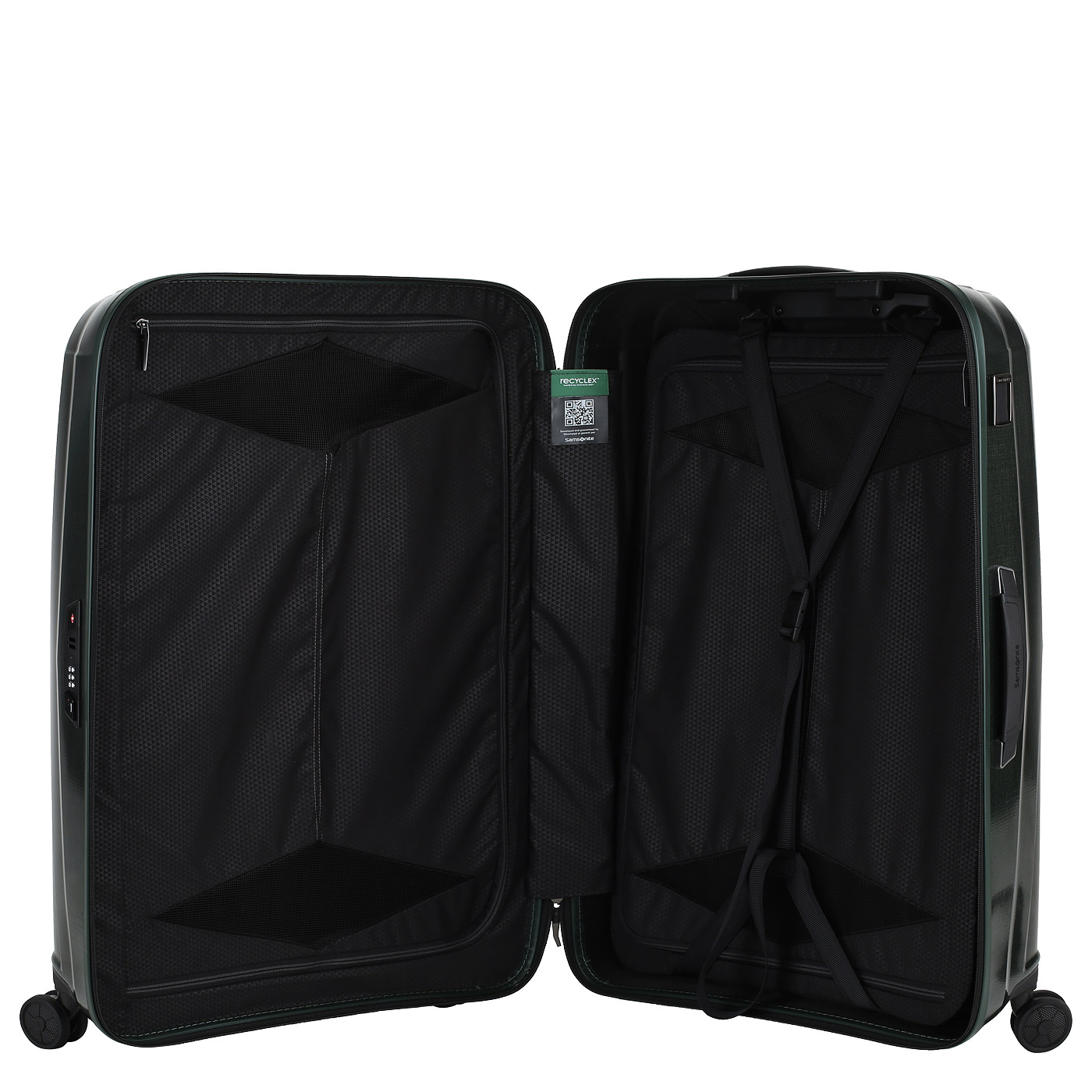 Чемодан большой L из материала Curv Samsonite Major-Lite