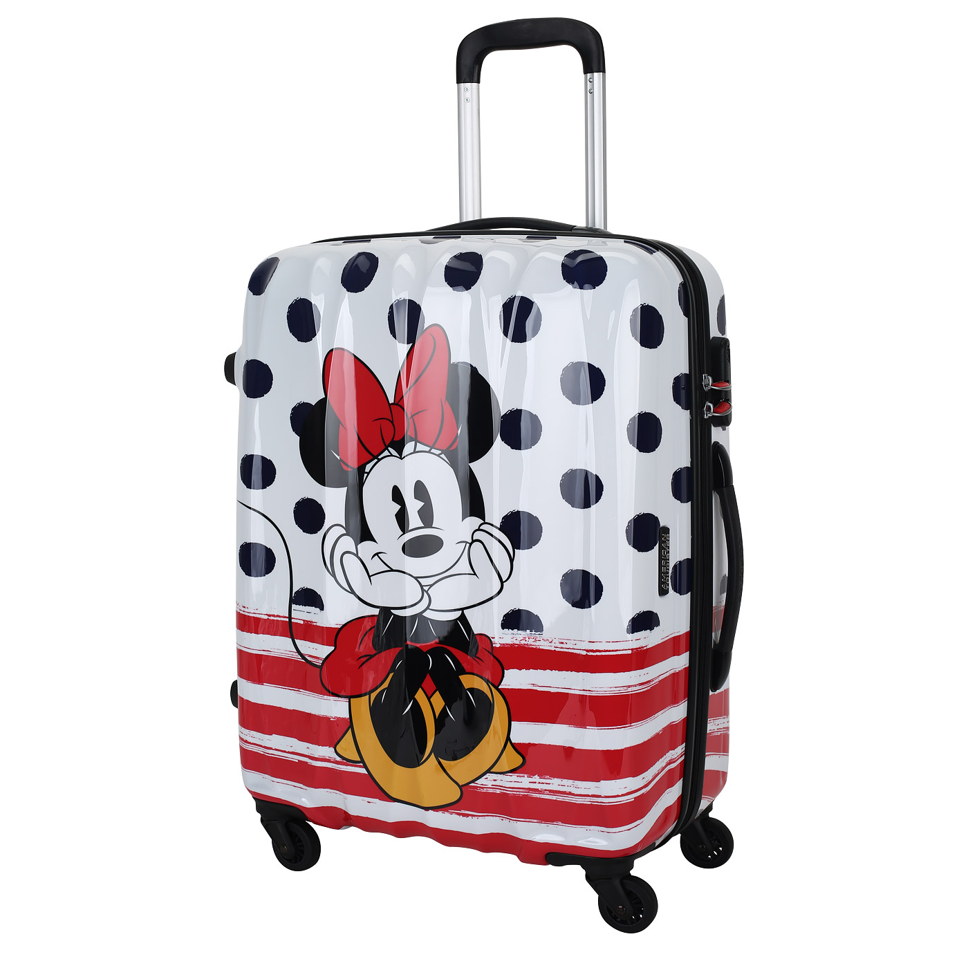 American Tourister Чемодан средний M из поликарбоната с кодовым замком