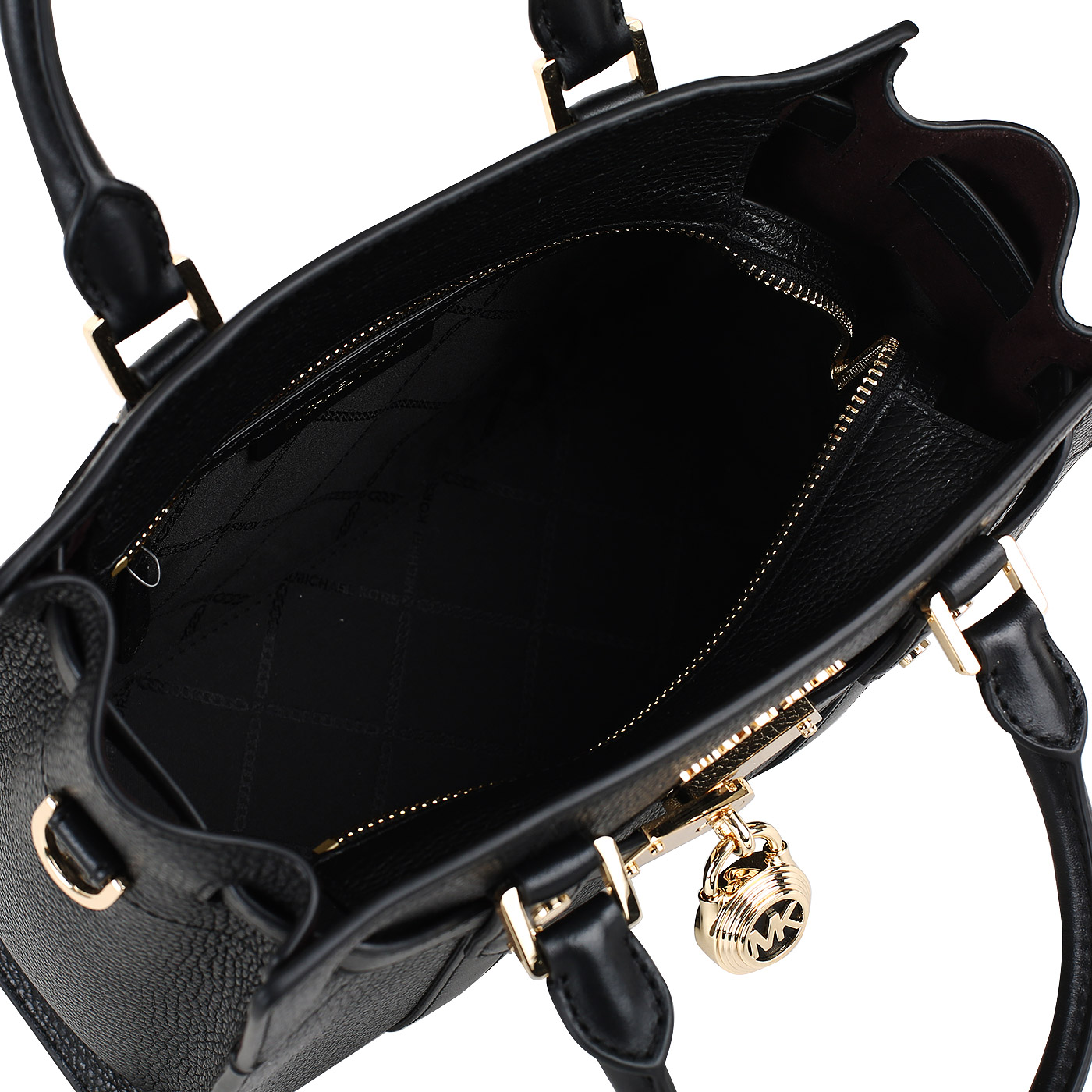 Кожаная сумка с плечевым ремешком Michael Kors Nouveau Hamilton