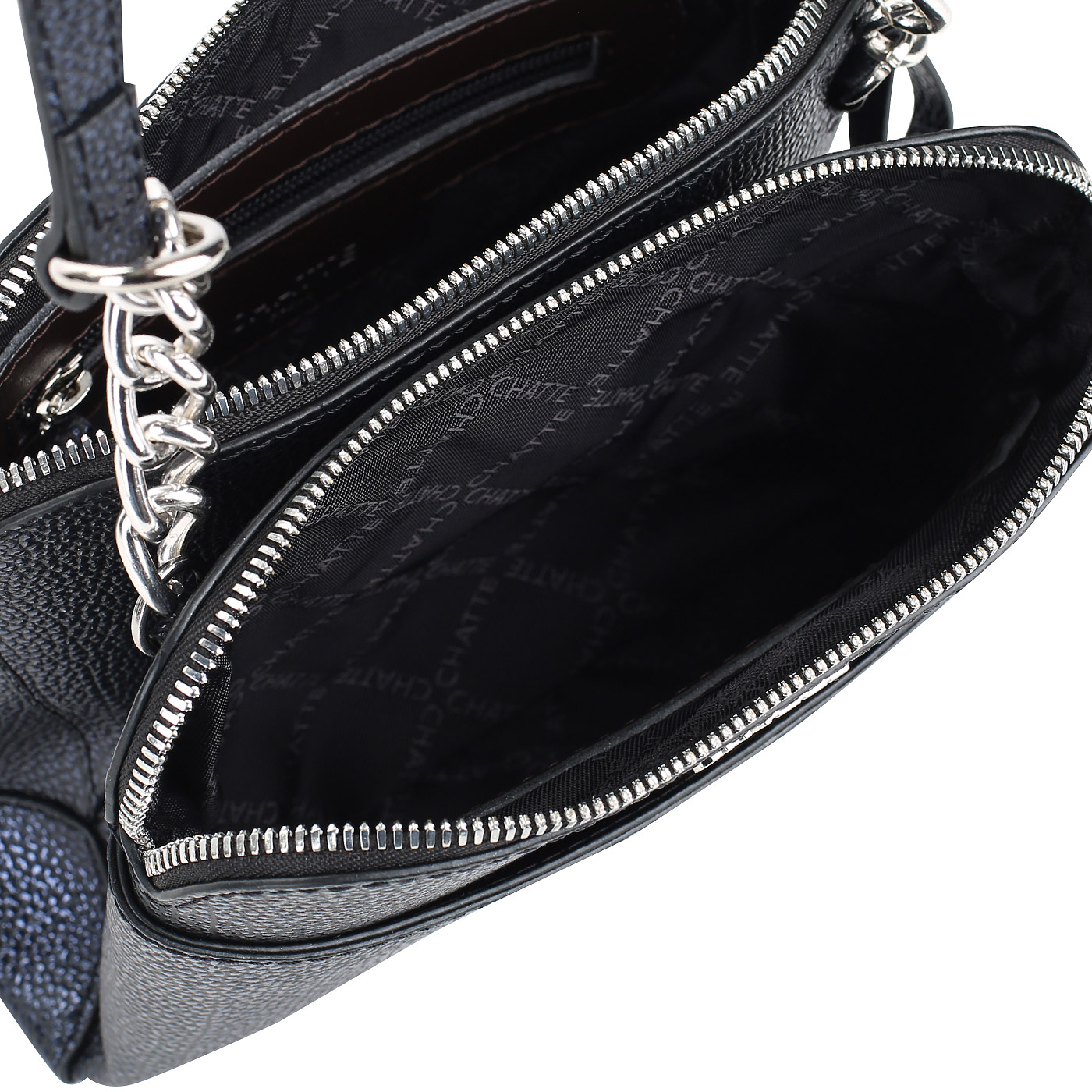 Маленькая кожаная сумочка через плечо Chatte 