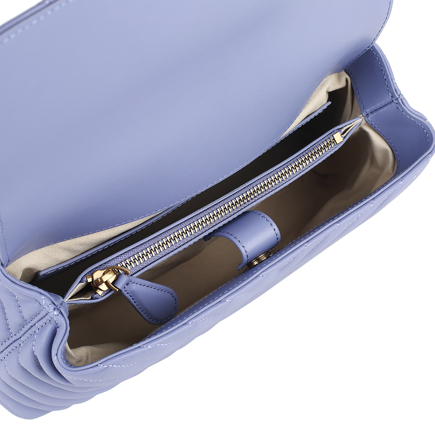 Стеганая сумка Pinko Chevron