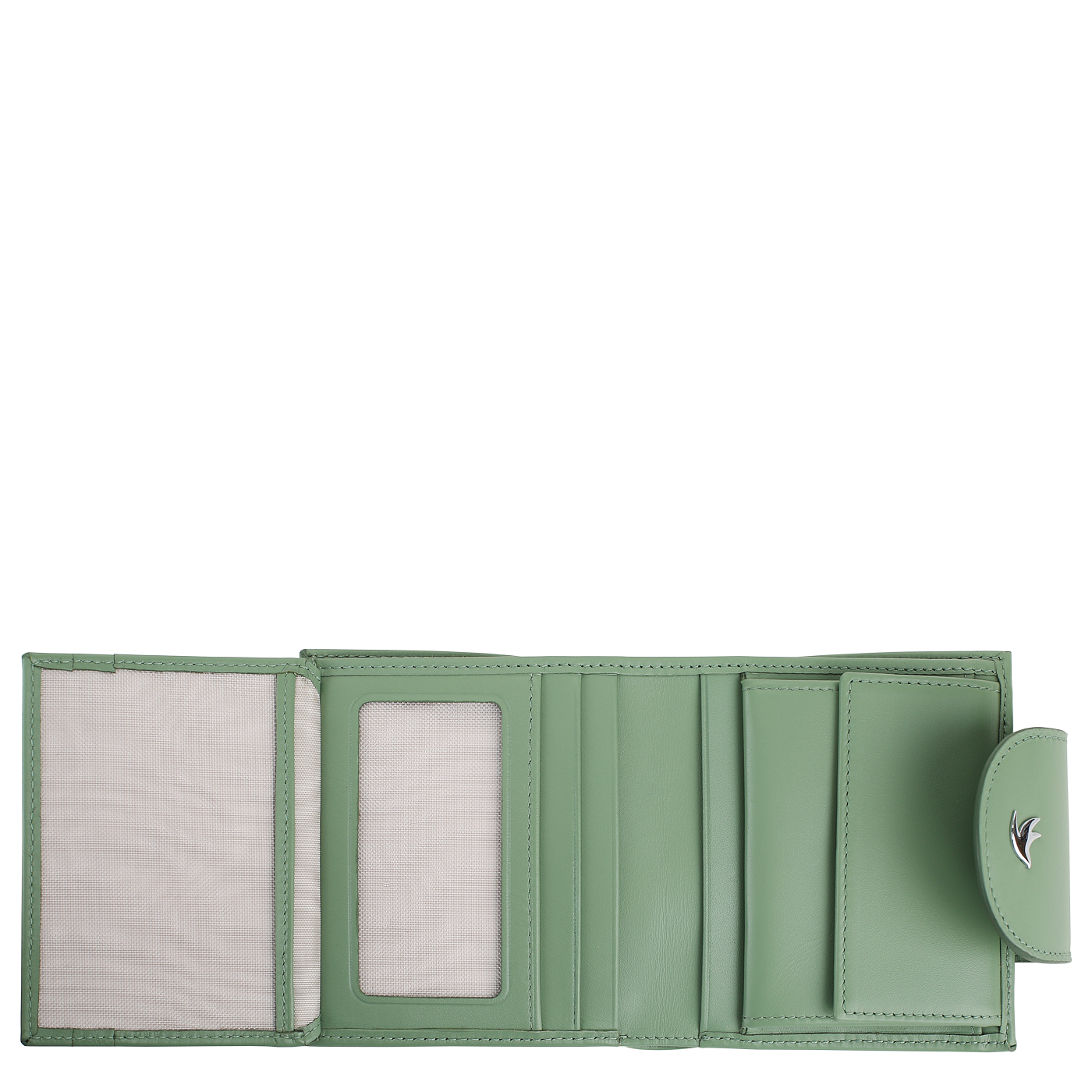 Кошелек складной на кнопке Aurelli Ocean