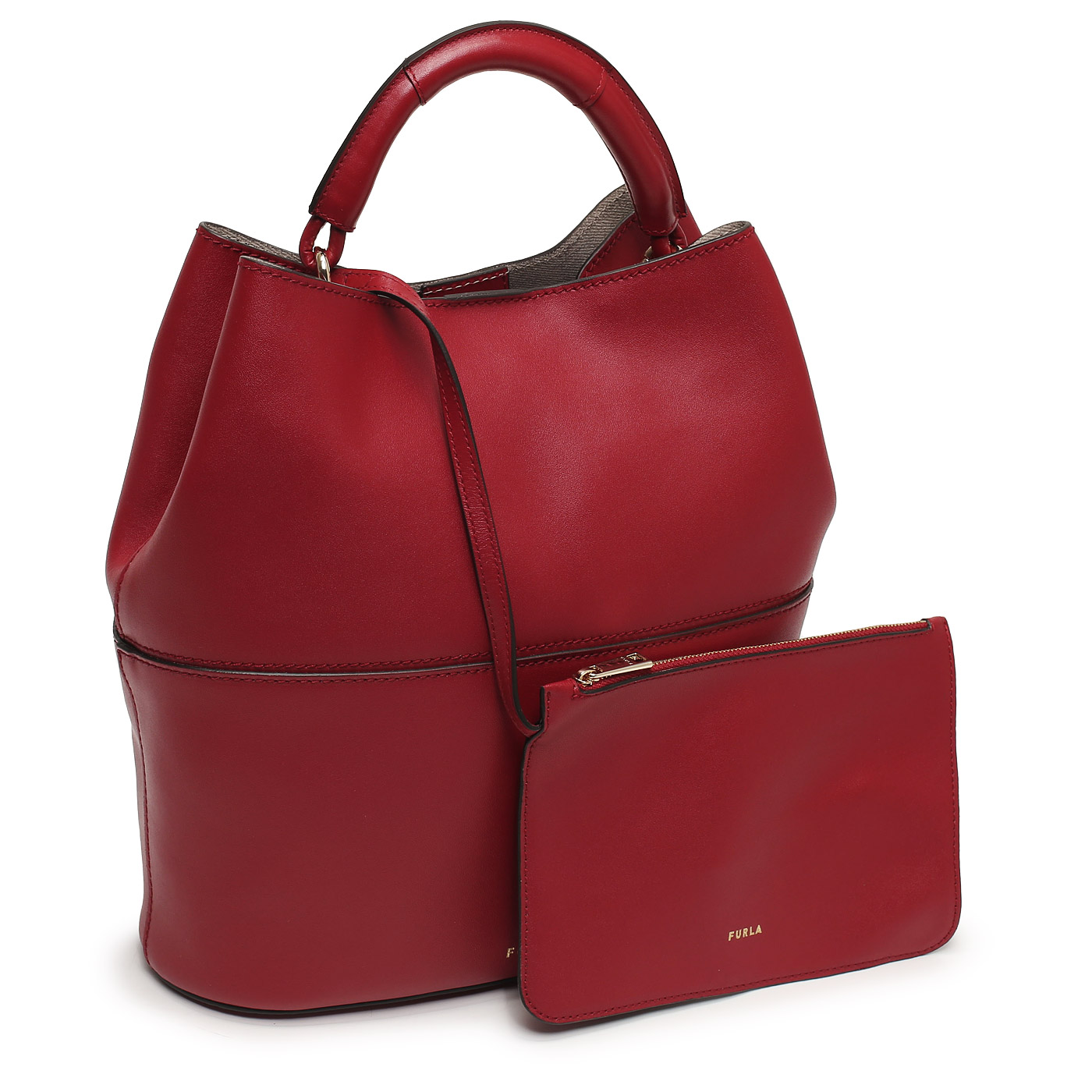 Кожаная сумка Furla Sfera