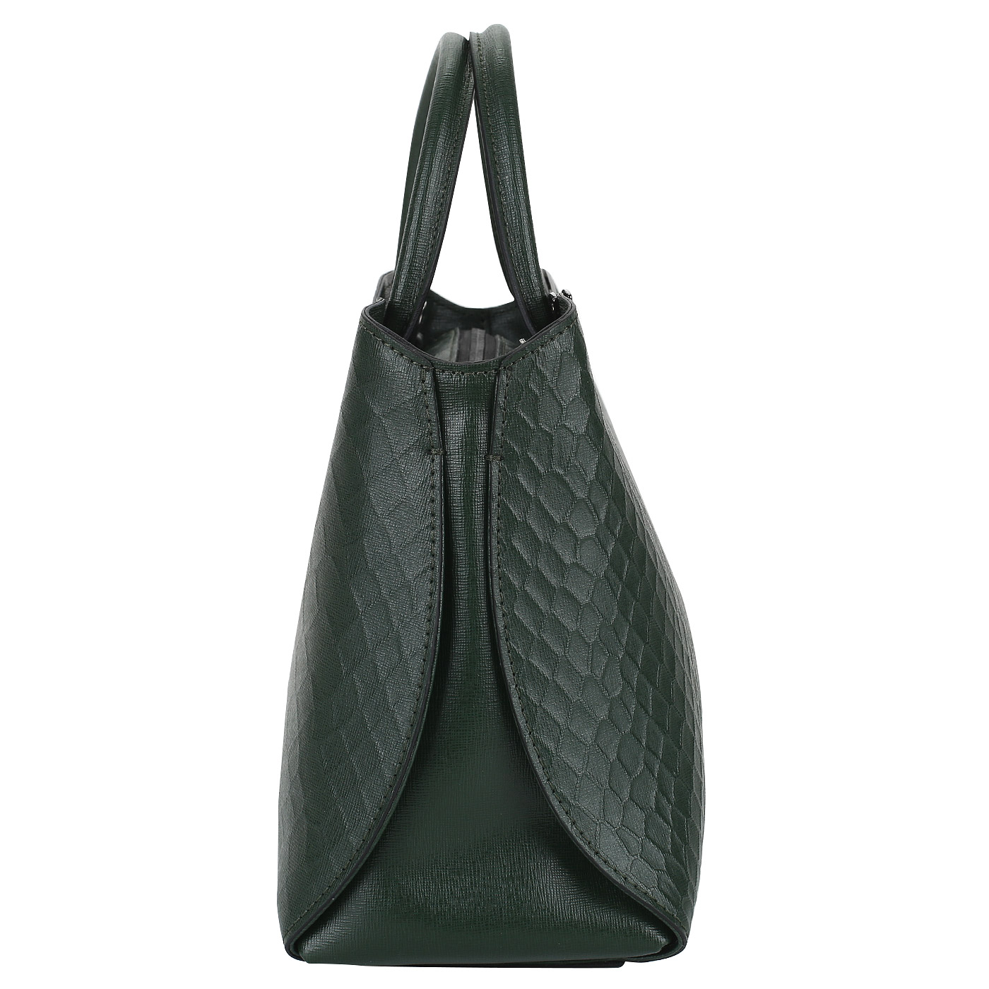 Зеленая сафьяновая сумка Ripani Kenzia