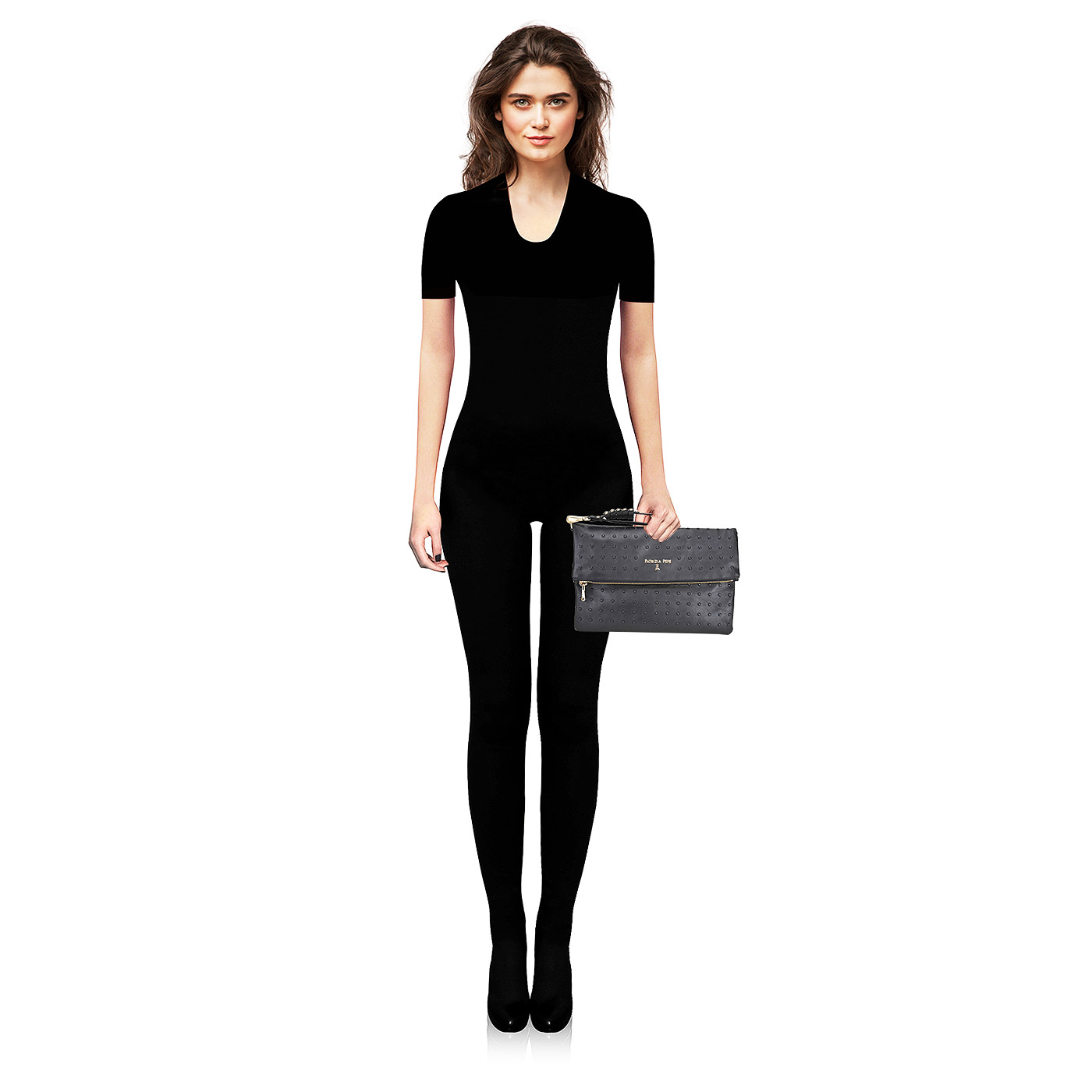 Женский клатч Patrizia Pepe Polished microstuds