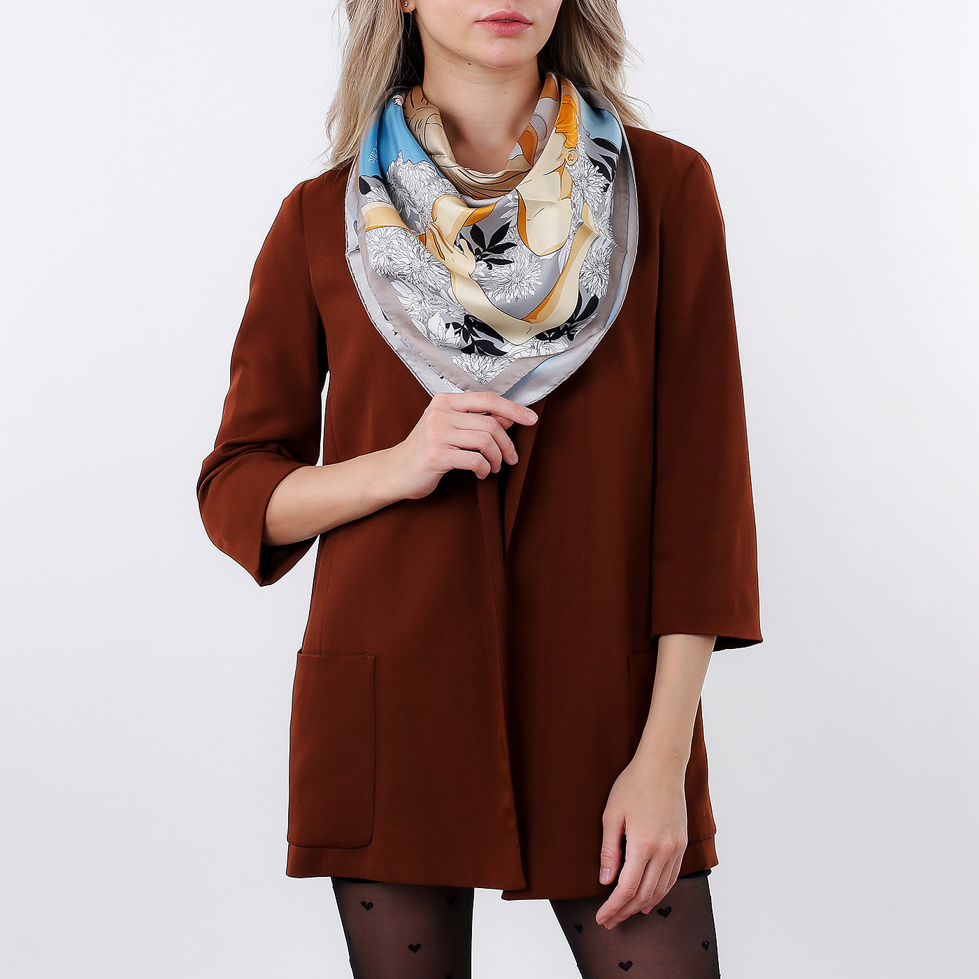 Шелковый платок Radical Chic Class