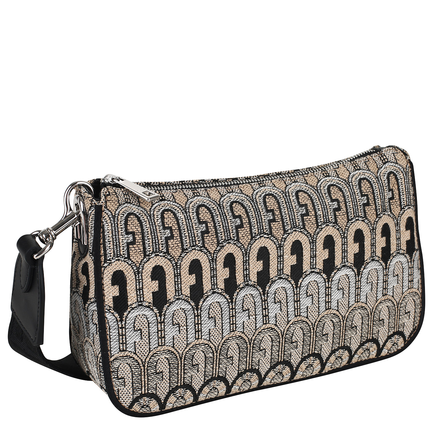 Текстильная сумка через плечо Furla Moon