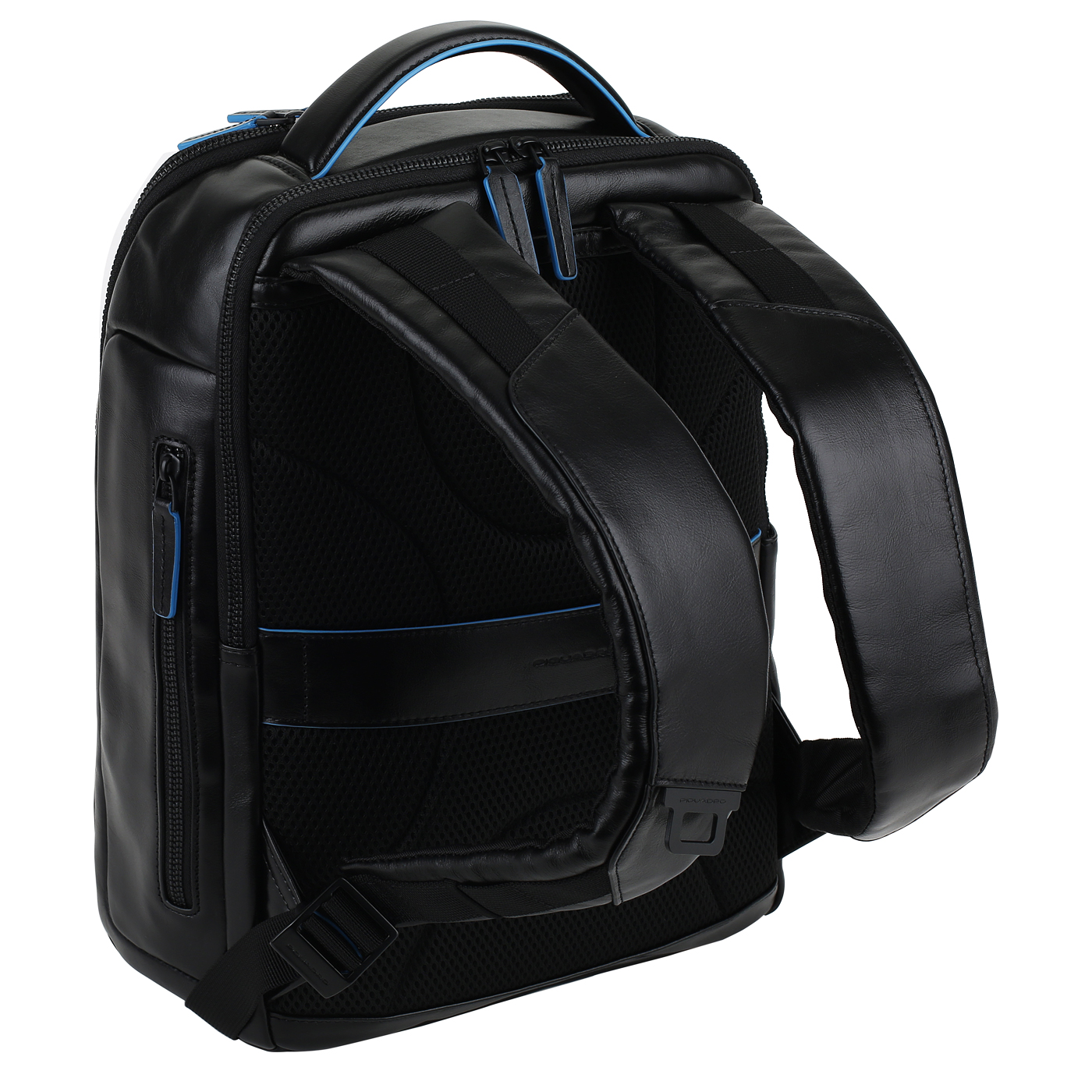 Кожаный рюкзак Piquadro Blue square