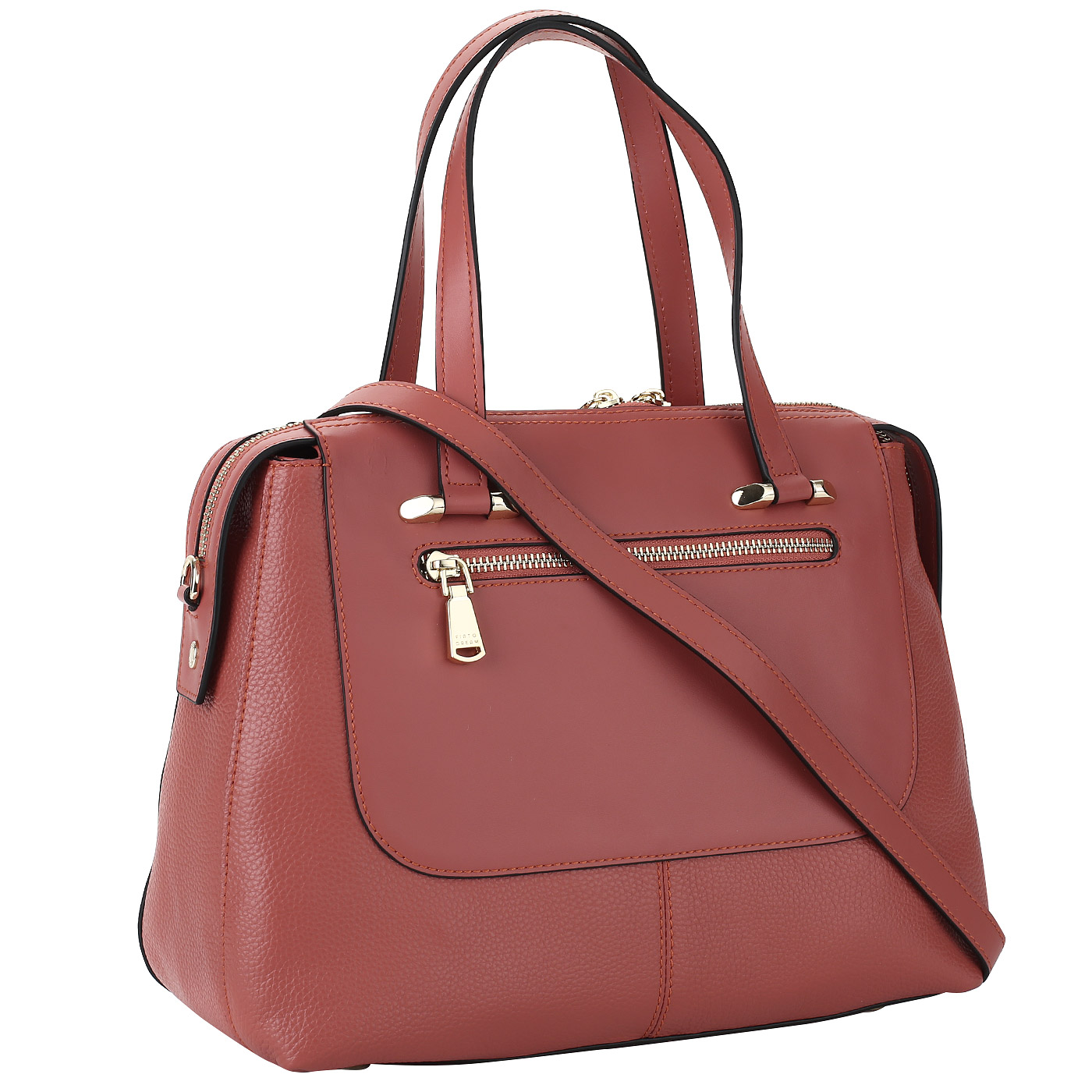 Женская кожаная сумка с декором Fiato Dream 