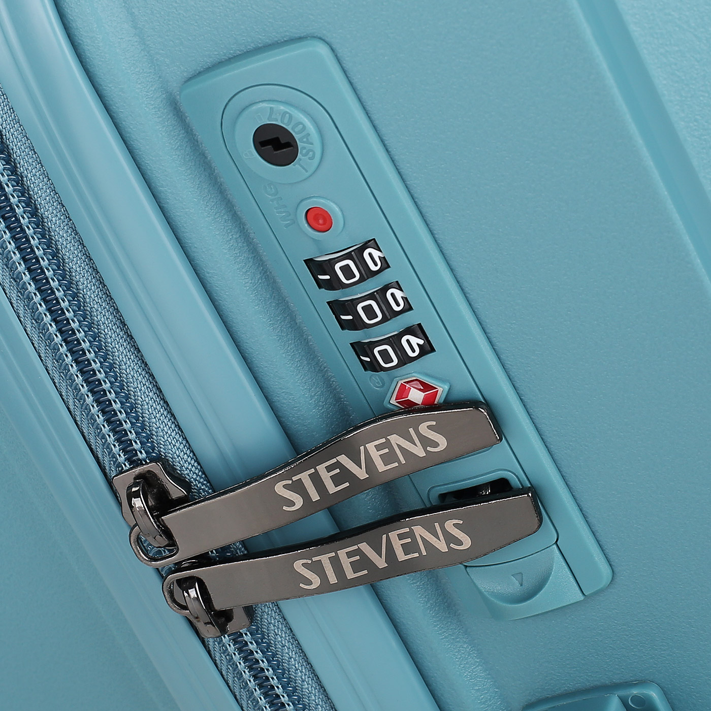 Чемодан средний M из полипропилена Stevens Waves