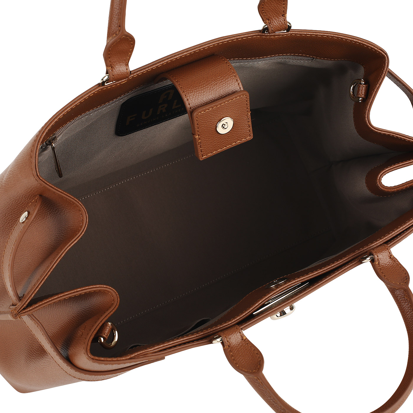 Кожаная сумка Furla Charlie