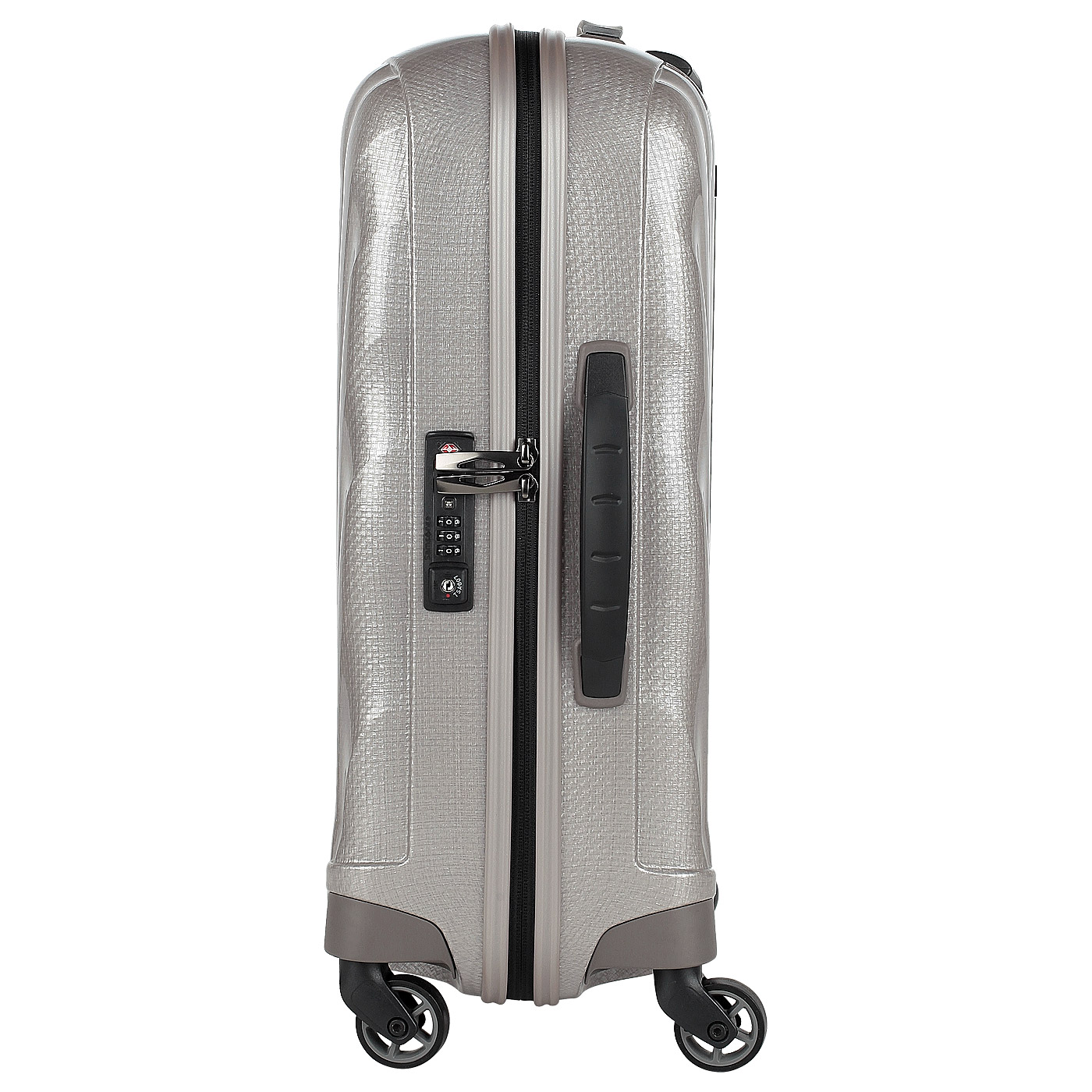 Чемодан для ручной клади из материала Curv с кодовым замком Samsonite Cosmolite