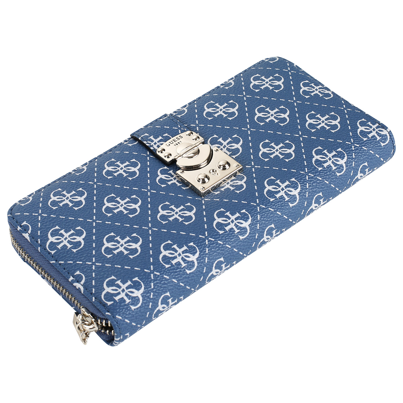 Женское портмоне на молнии с ремешком Guess Joslyn