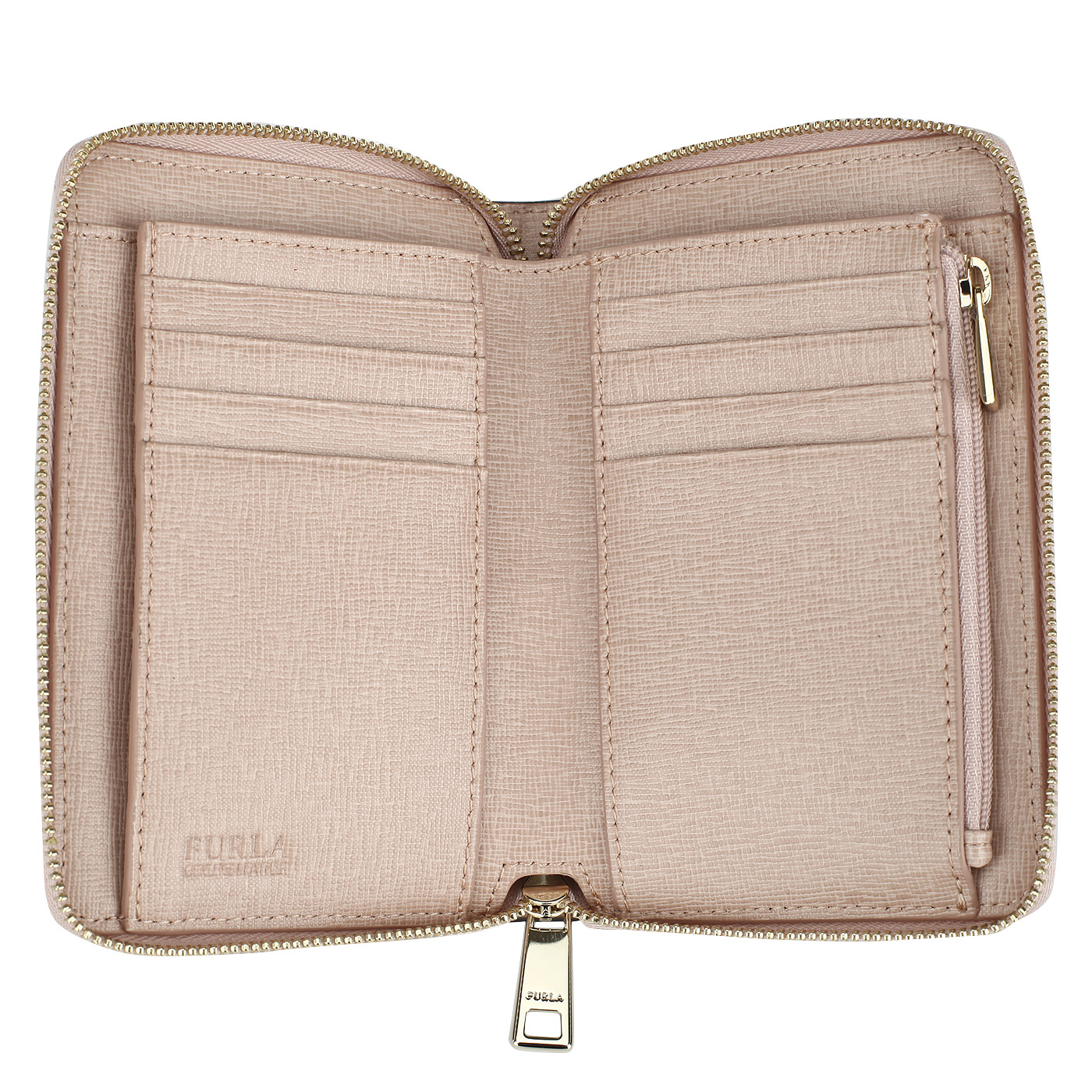 Женское портмоне из натуральной сафьяновой кожи Furla Babylon