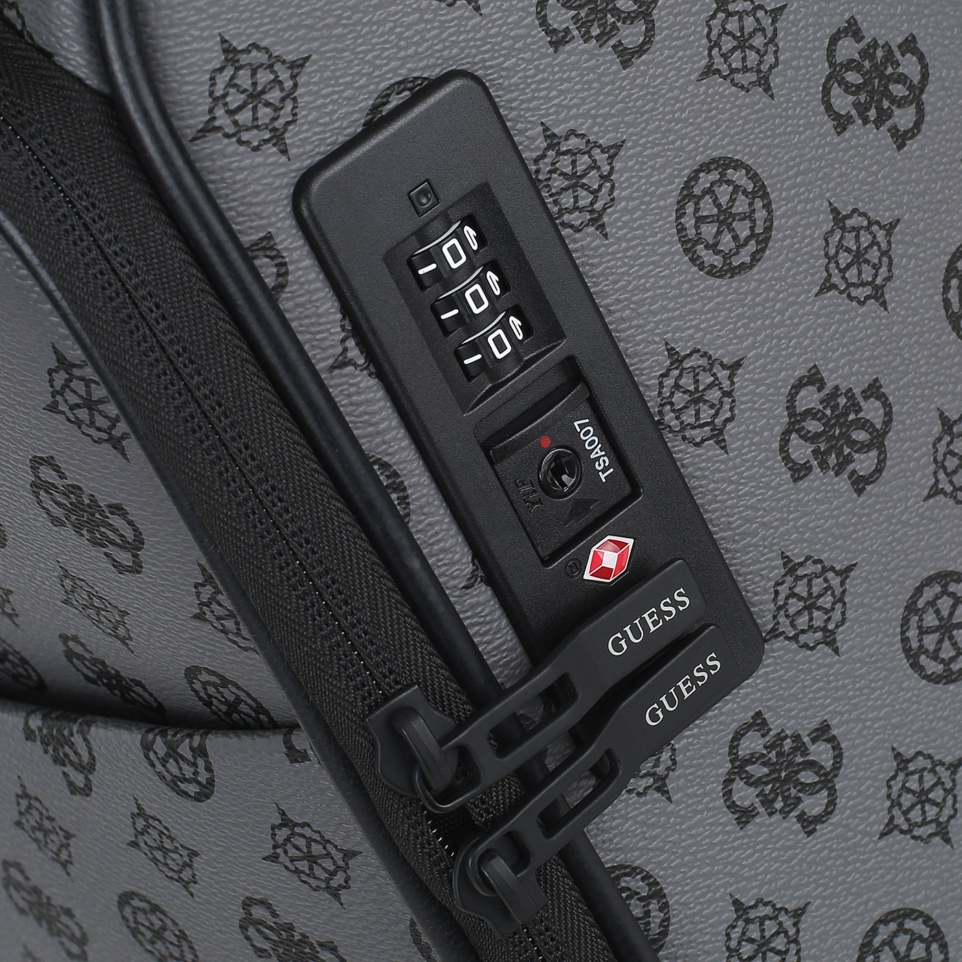 Чемодан маленький S из полиурeтана Guess Peony