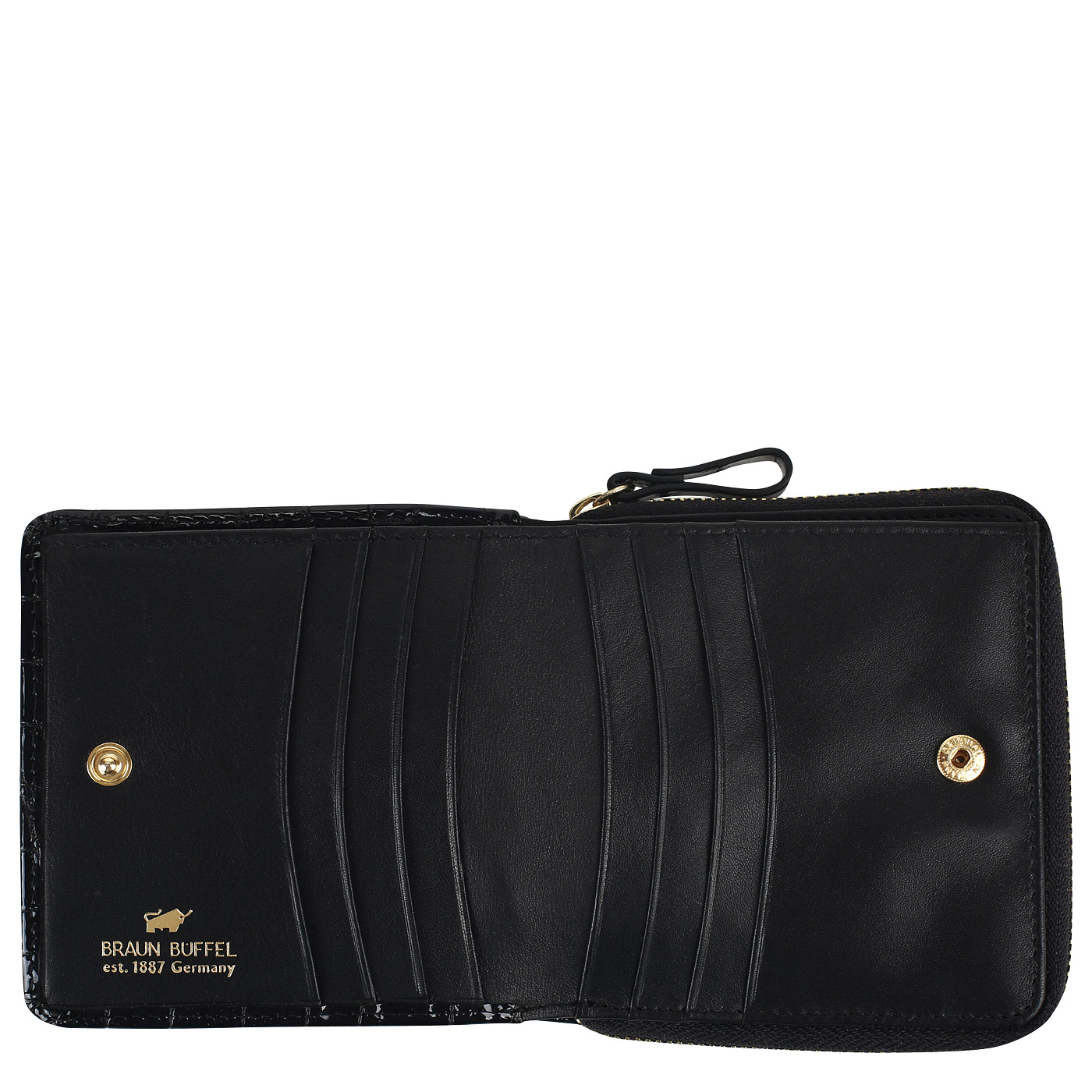 Портмоне из лакированной кожи Braun Buffel Verona