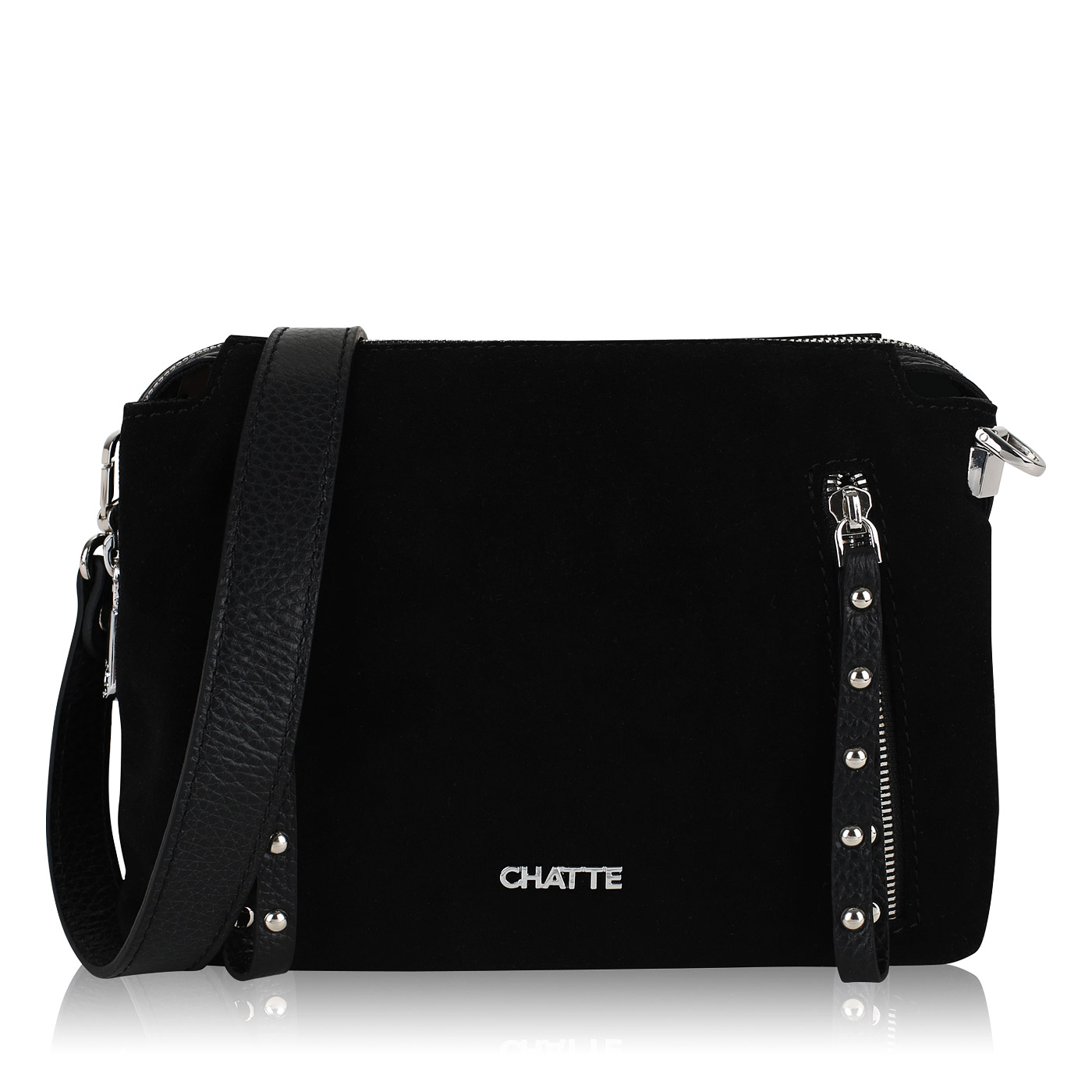 Chatte Велюровая сумка через плечо