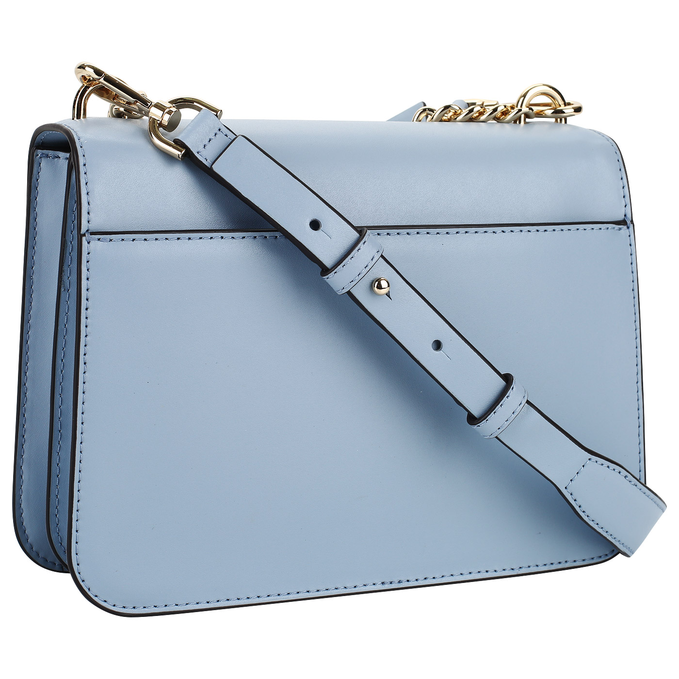 Кожаная сумочка с откидным клапаном Michael Kors Mott