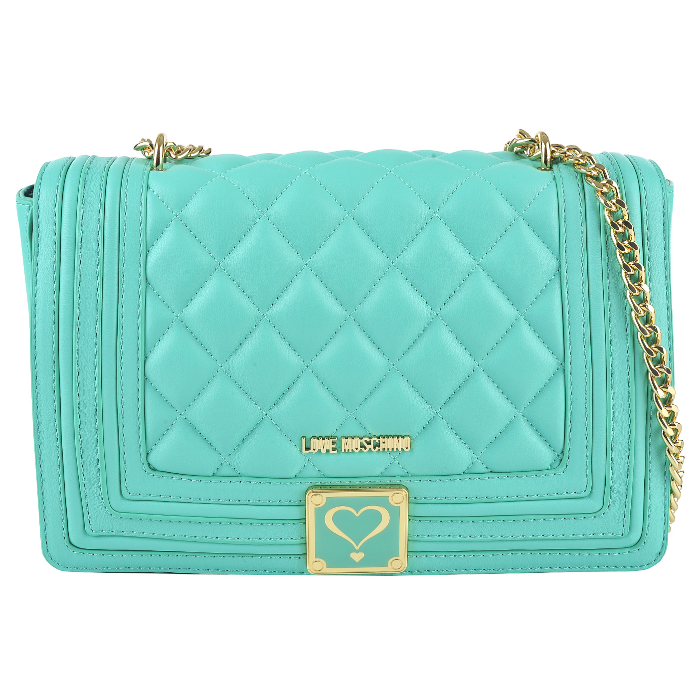 Женская сумка через плечо Love Moschino Super Quilted