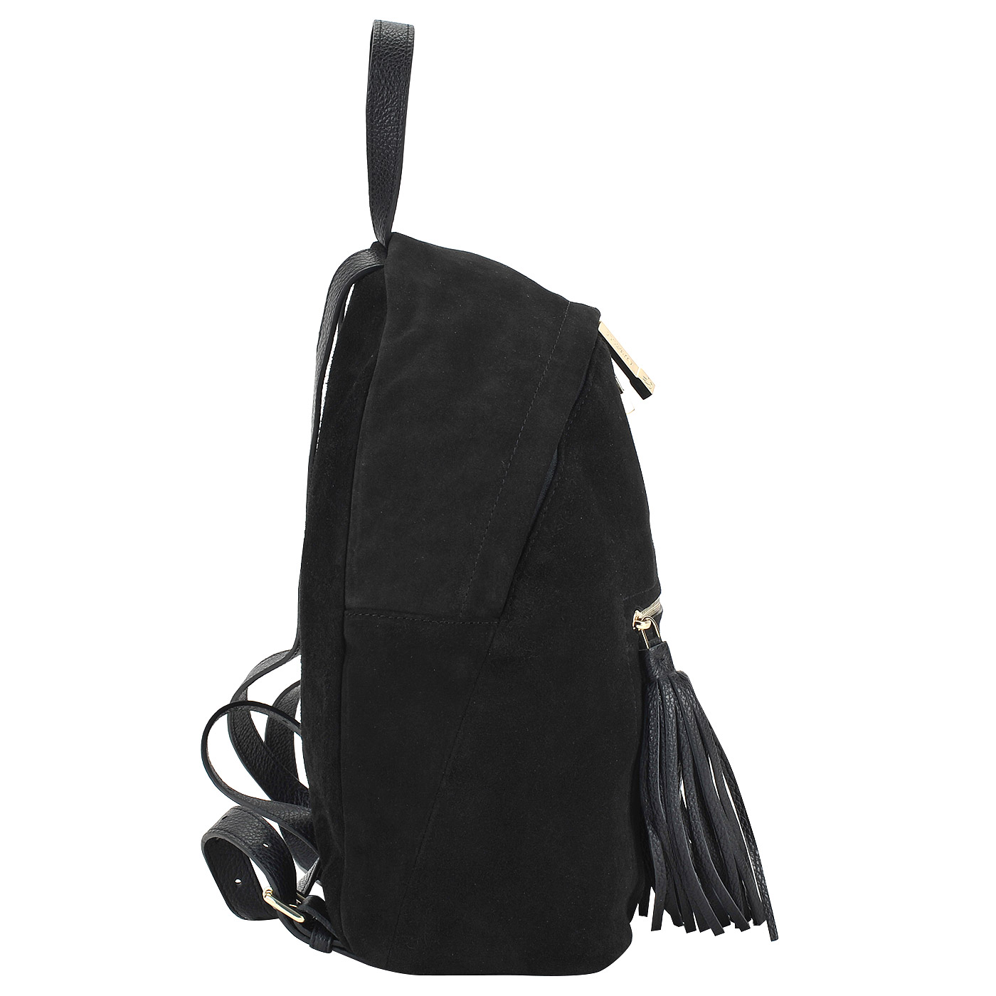 Женский замшевый рюкзак на двойной молнии Aurelli Suede