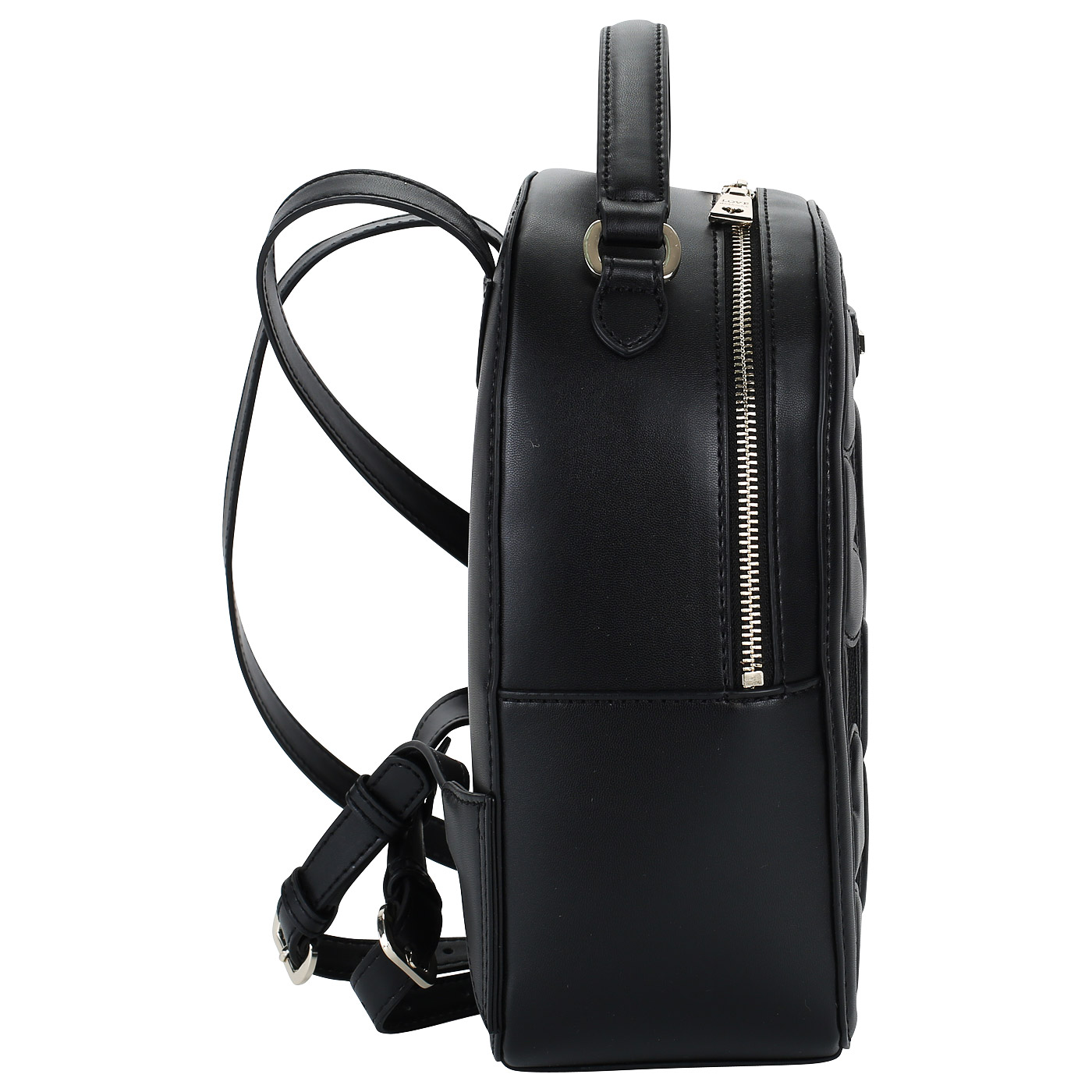 Черный женский рюкзак Love Moschino Love Intarsia