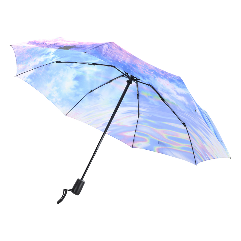 Складной зонт с принтом Raindrops 