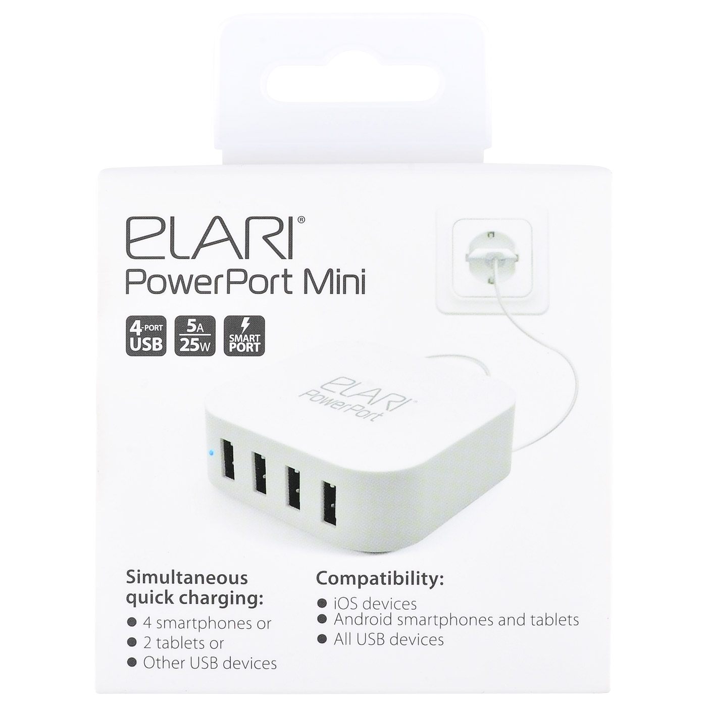 Сетевое зарядное устройство Elari 