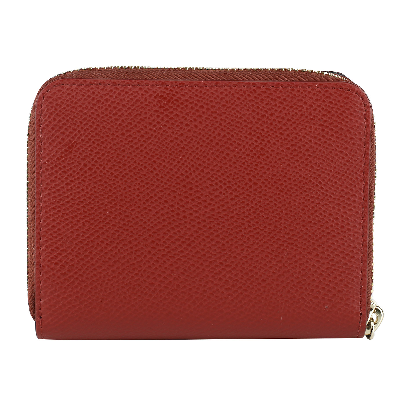 Компактное кожаное портмоне с двумя отделами DKNY Cross hatch