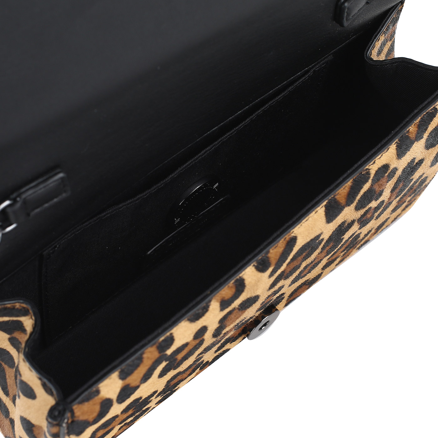 Сумочка через плечо с цепочкой Love Moschino Animal block