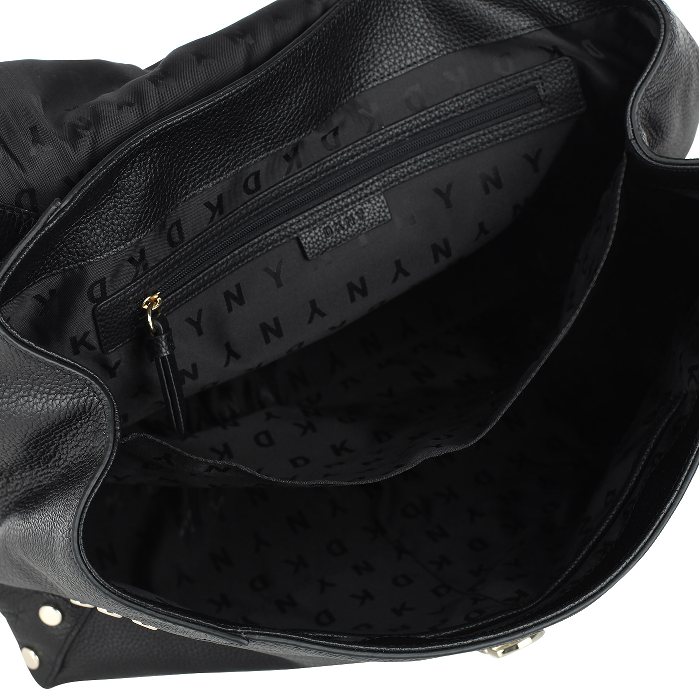 Вместительная женская сумка из натуральной кожи DKNY Chelsea