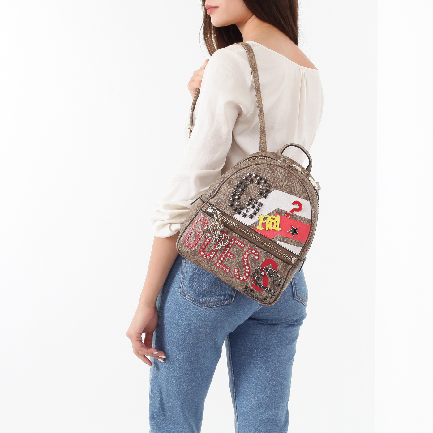 Рюкзак на двойной молнии Guess Urban Chic