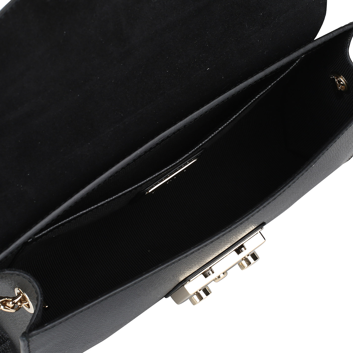 Черная сумочка-клатч Furla Metropolis