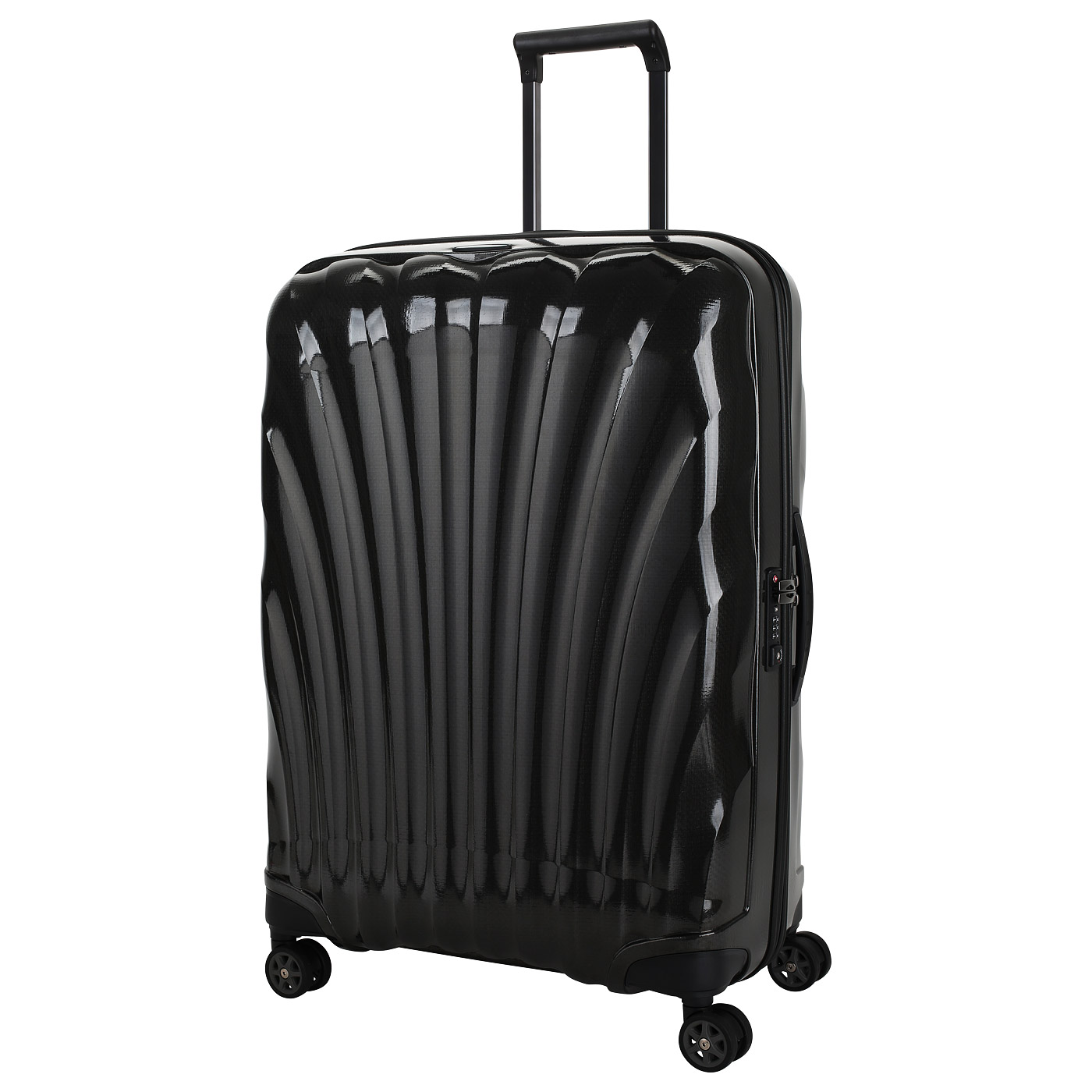 Samsonite Чемодан большой L из материала Curv с кодовым замком