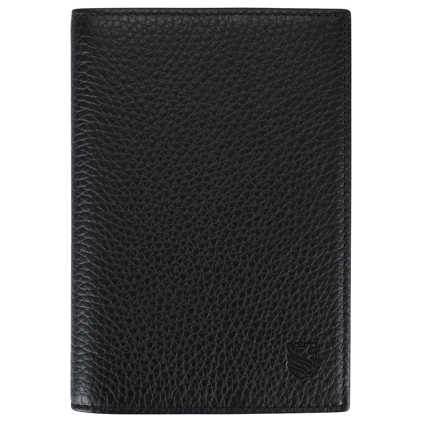 Mayrhoff Черная кожаная обложка на паспорт