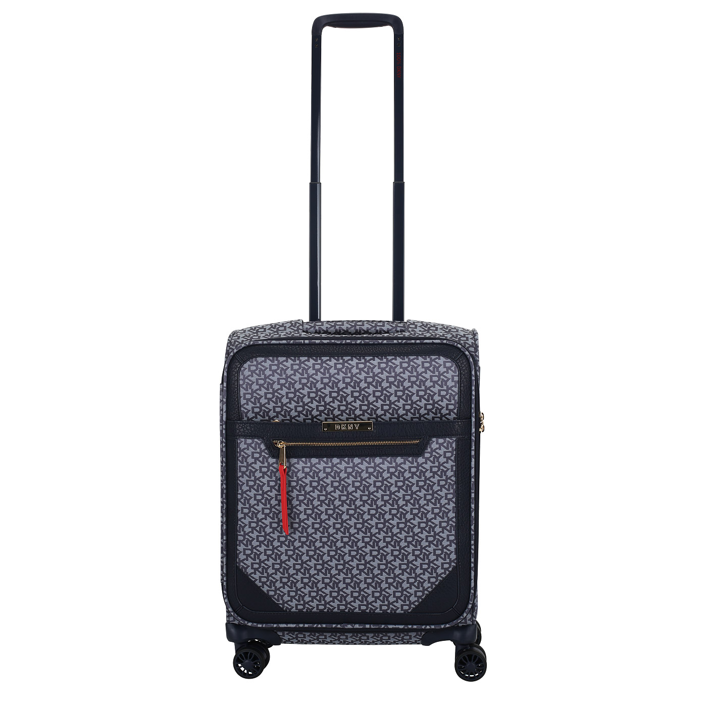 Чемодан для ручной клади тканевый с кодовым замком DKNY DKNY-090 Signature softs