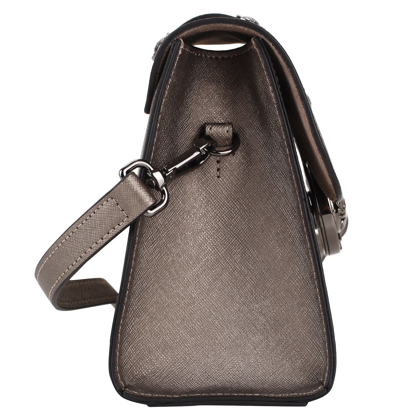 Сафьяновая сумочка со съемным ремешком Cromia Gloria