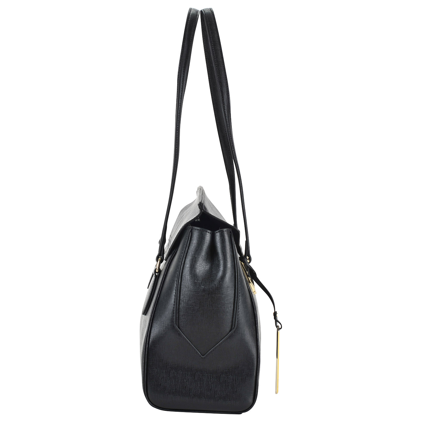 Вместительная сумка из сафьяновой кожи с длинными ручками Cromia Mina