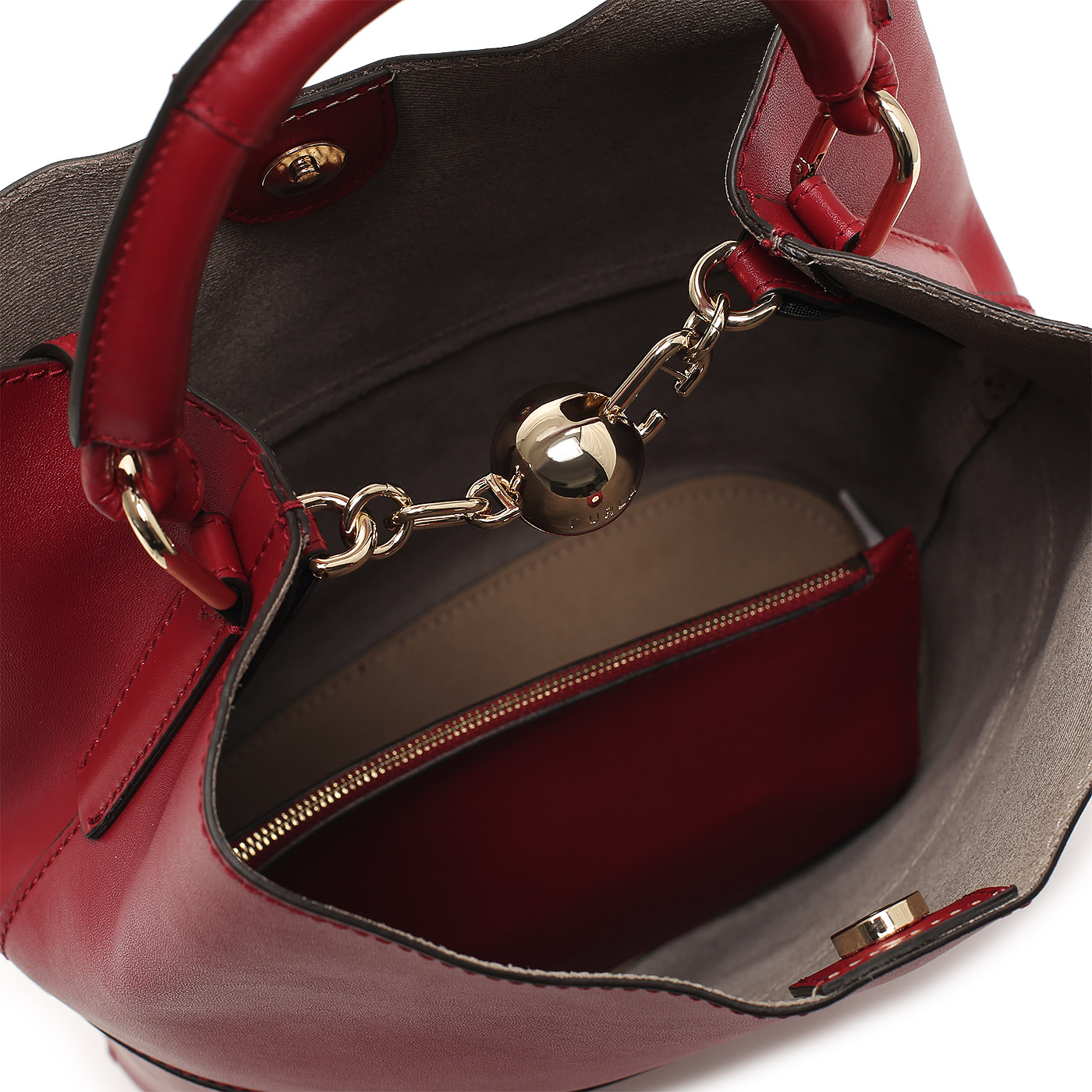 Кожаная сумка Furla Sfera
