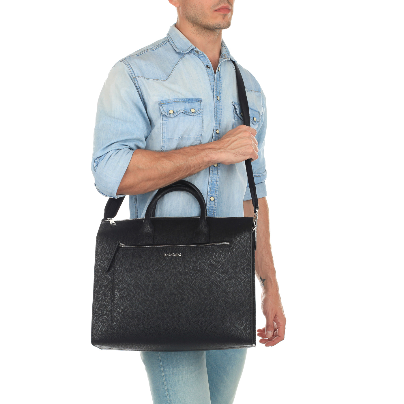 Мужская деловая сумка Baldinini Brian