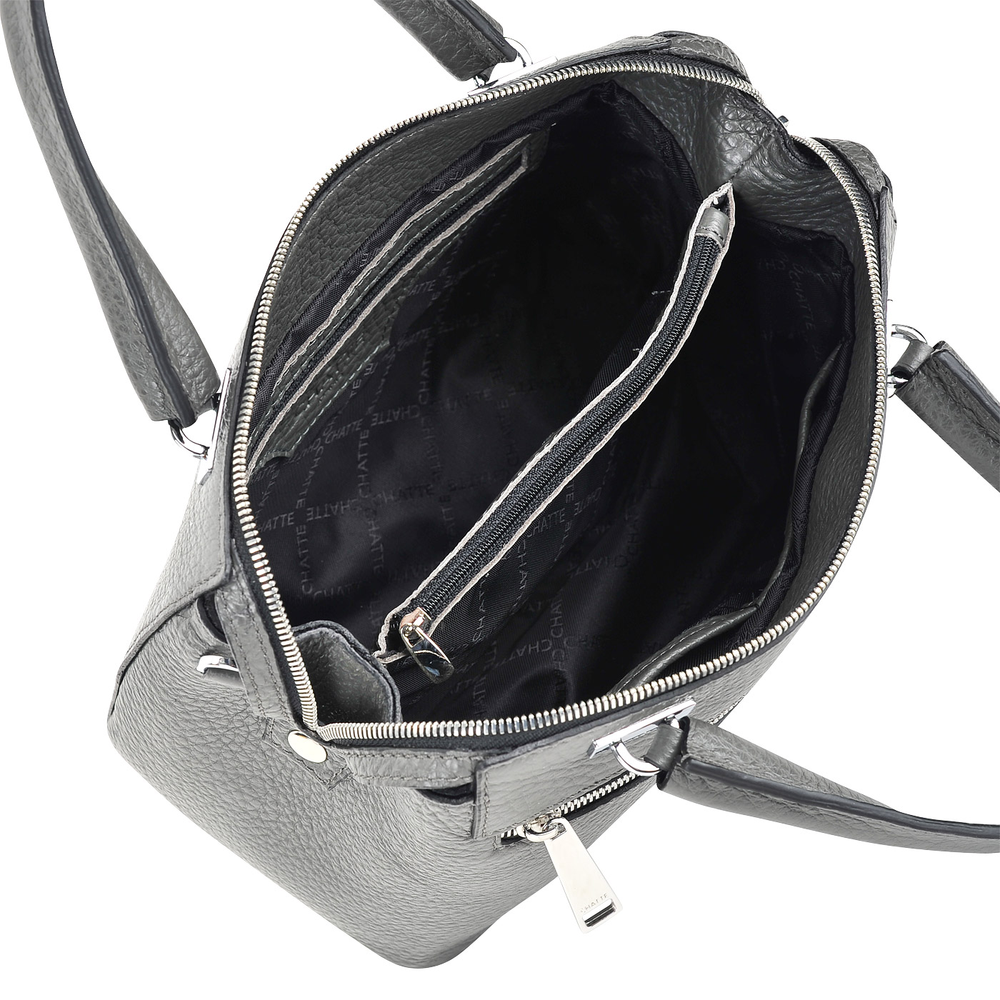 Женская кожаная сумочка с плечевым ремешком Chatte 
