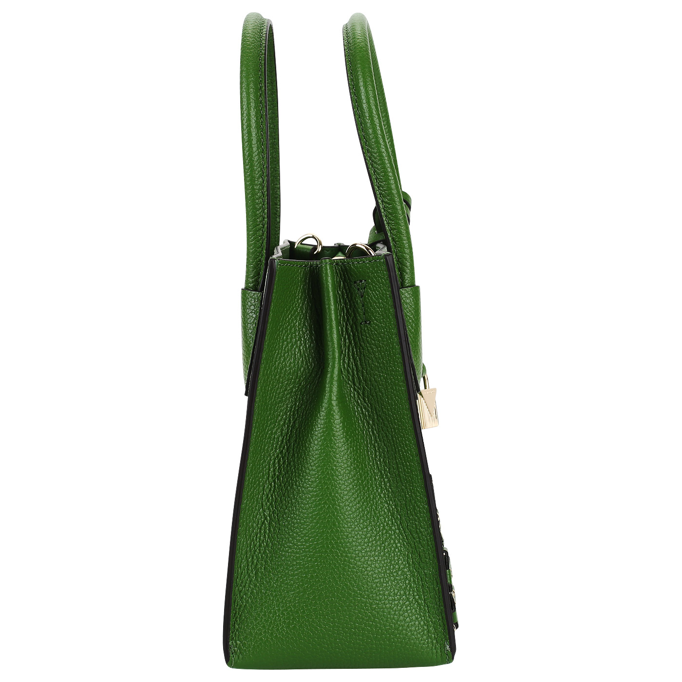 Кожаная сумочка с аппликацией Michael Kors Mercer